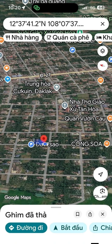 Bán đất thổ cư 60m² Cư Kuin Đắk Lắk 500 triệu
