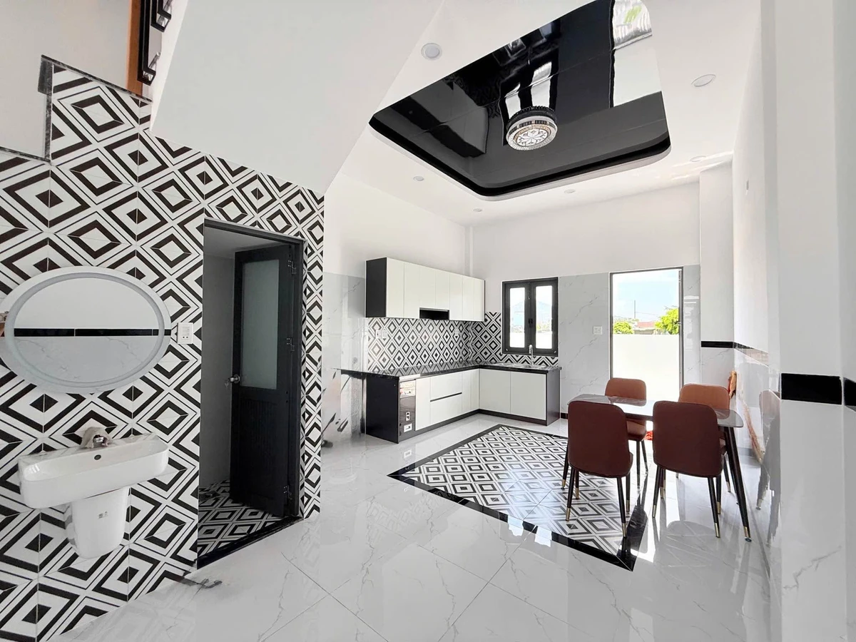 Bán nhà 74m2 3PN 3WC sổ hồng, khu tái định cư sau Viện Sốt Rét, Quy Nhơn Bắc - Ảnh thu nhỏ 5