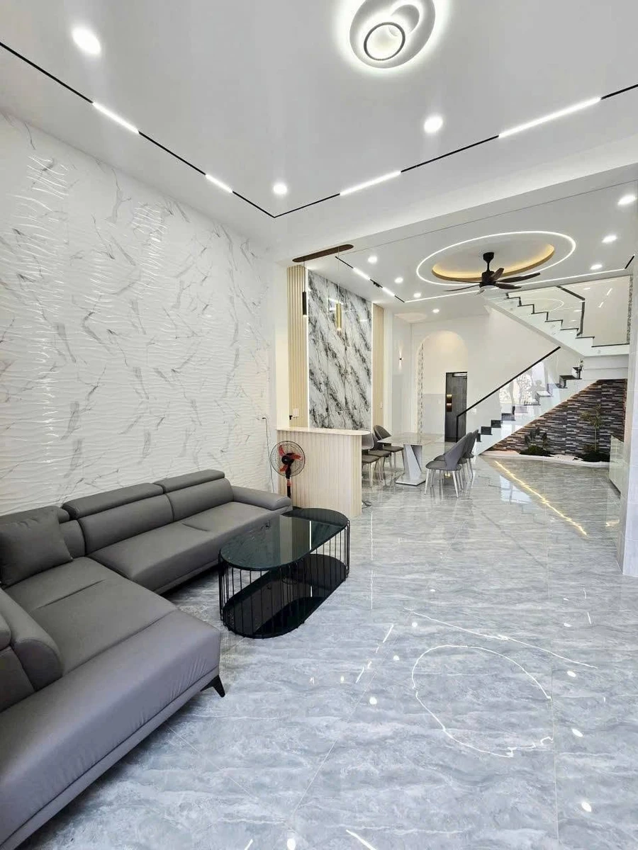 Bán nhà 1 trệt 1 lầu 130m² 3 phòng, 3 WC Tây Ninh - Ảnh thu nhỏ 3