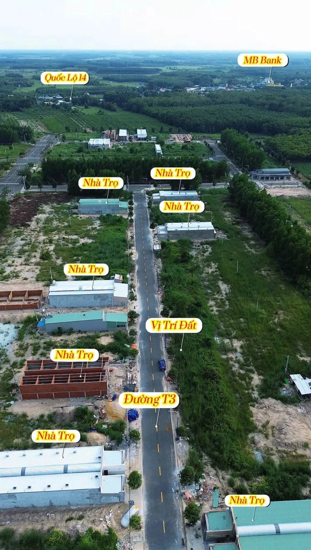 Bán lô đất 150m² Becamex GD1 990 triệu xây trọ cho thuê - Ảnh 1