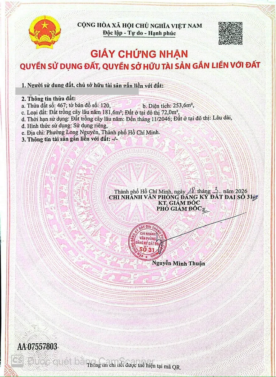 Bán đất 6x42m, 72m2 thổ cư, giá 1,33 tỷ tại An Điền, Bến Cát, Bình Dương - Ảnh thu nhỏ 4