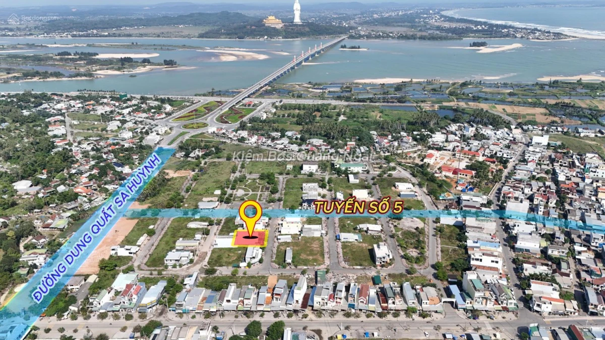 Bán đất KĐT Phú An Khang lô đôi (10m x 22.5m) hướng Đông sạch đẹp, sổ hồng sẵn giá 11.5triệu/m2 TL - Ảnh 1