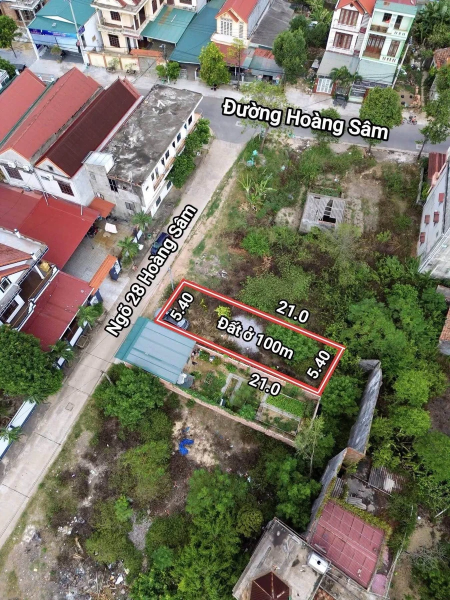 Bán đất Ngõ Hoàng Sâm 113.4m², 1.5 tỷ - Ảnh 1
