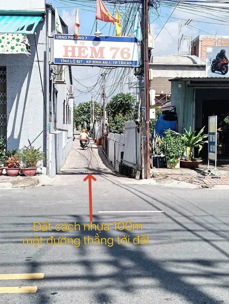 Bán nền đất thổ cư 2 mặt tiền 199 m2 Tân An Tây Ninh - Ảnh 1