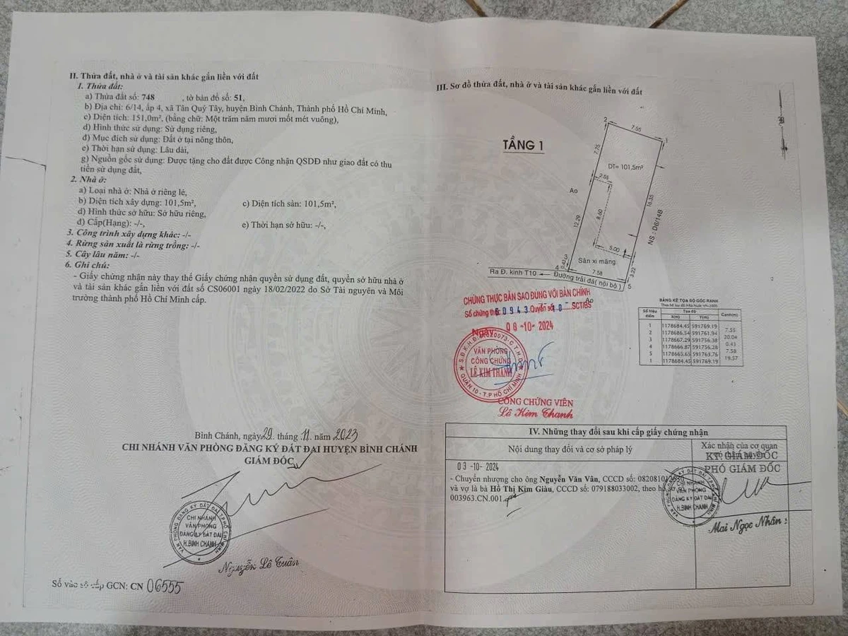 Bán nhà Bình Chánh 150m² 5 phòng ngủ 3,4 tỷ - Ảnh thu nhỏ 4