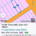 Bán đất thổ cư Long Phước, Long Thành 5x20m, 1 tỷ 3 - Ảnh thu nhỏ 5
