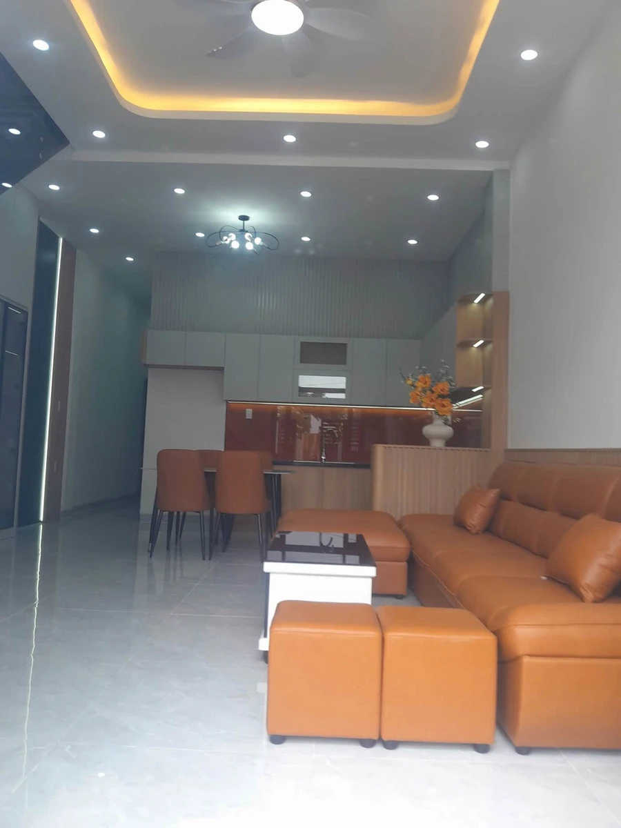 Bán nhà mới 1 trệt 1 lầu 143,8m² 3PN 2 mặt hẻm Nguyễn Thị Minh Khai, Phú Lợi - Ảnh thu nhỏ 5