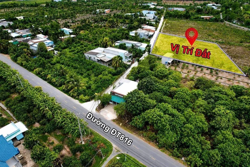 Bán đất 660m2 giá 790 triệu/lô tại xã Thạnh Lợi, Bến Lức, Long An