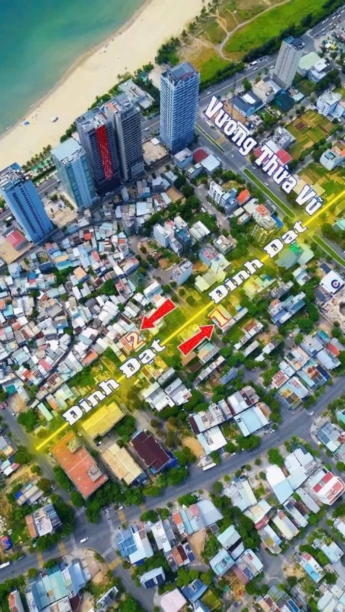 Bán đất mặt tiền Đinh Đạt, Sơn Trà, 91m², 16.2 tỷ - Ảnh 1