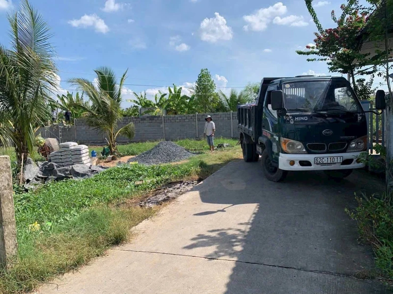 Bán 3 lô đất full thổ cư Phú Ngãi Trị Châu Thành Long An 135m² 419 triệu