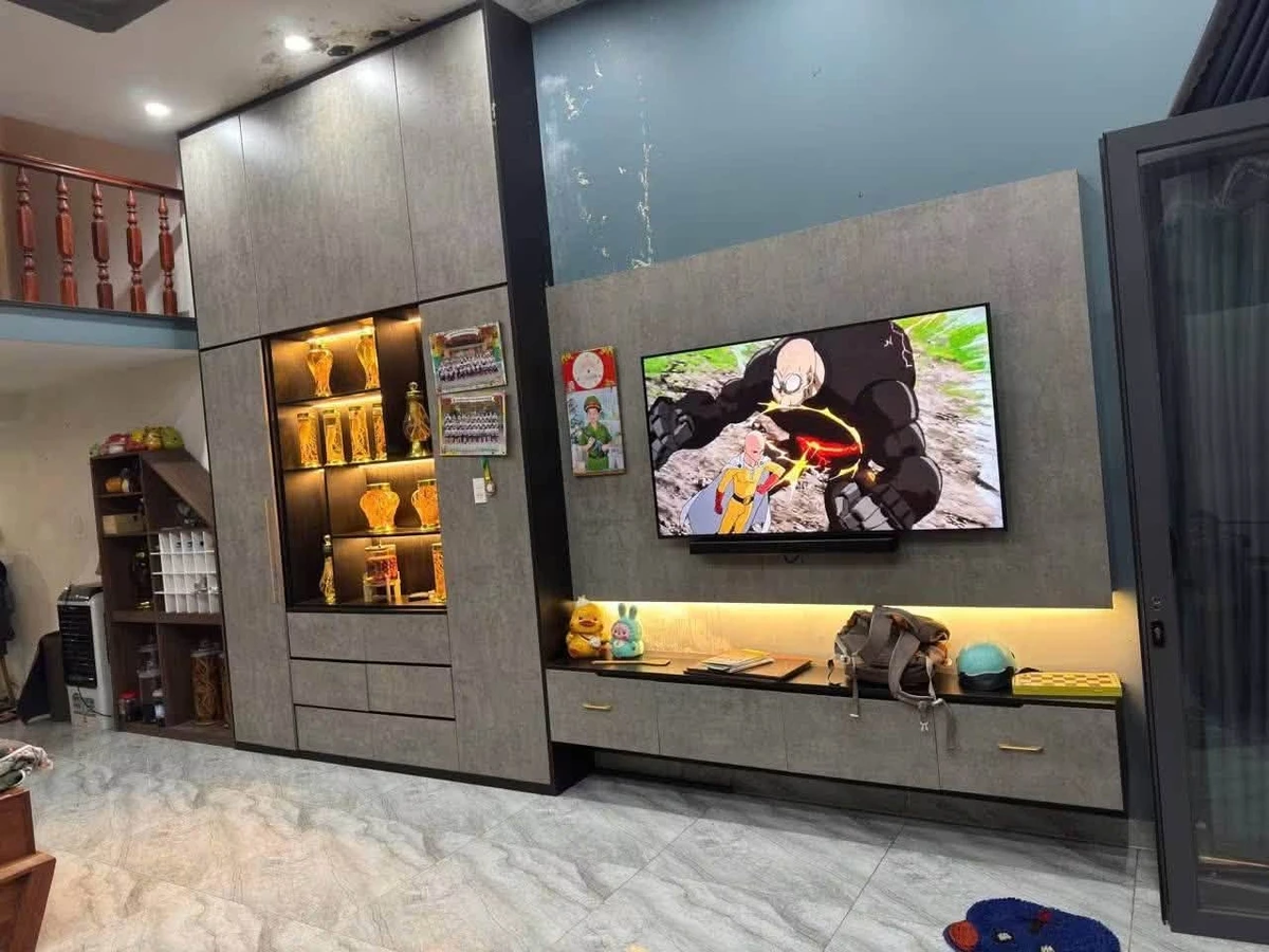 Bán nhà 1 trệt 2 lầu mặt phố 3, Thới Hòa, 125m² - Ảnh thu nhỏ 3