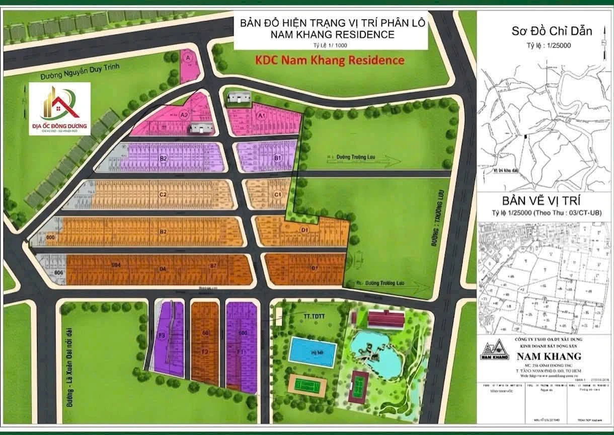 Bán đất 56m² KDC Nam Khang Nguyễn Duy Trinh, Quận 9 cũ, giá 3,85 tỷ - Ảnh 1
