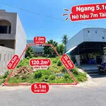 Bán lô đất mặt tiền đường Quang Châu, nở hậu, 120m2, Hoà Xuân, Đà Nẵng - Ảnh thu nhỏ 1