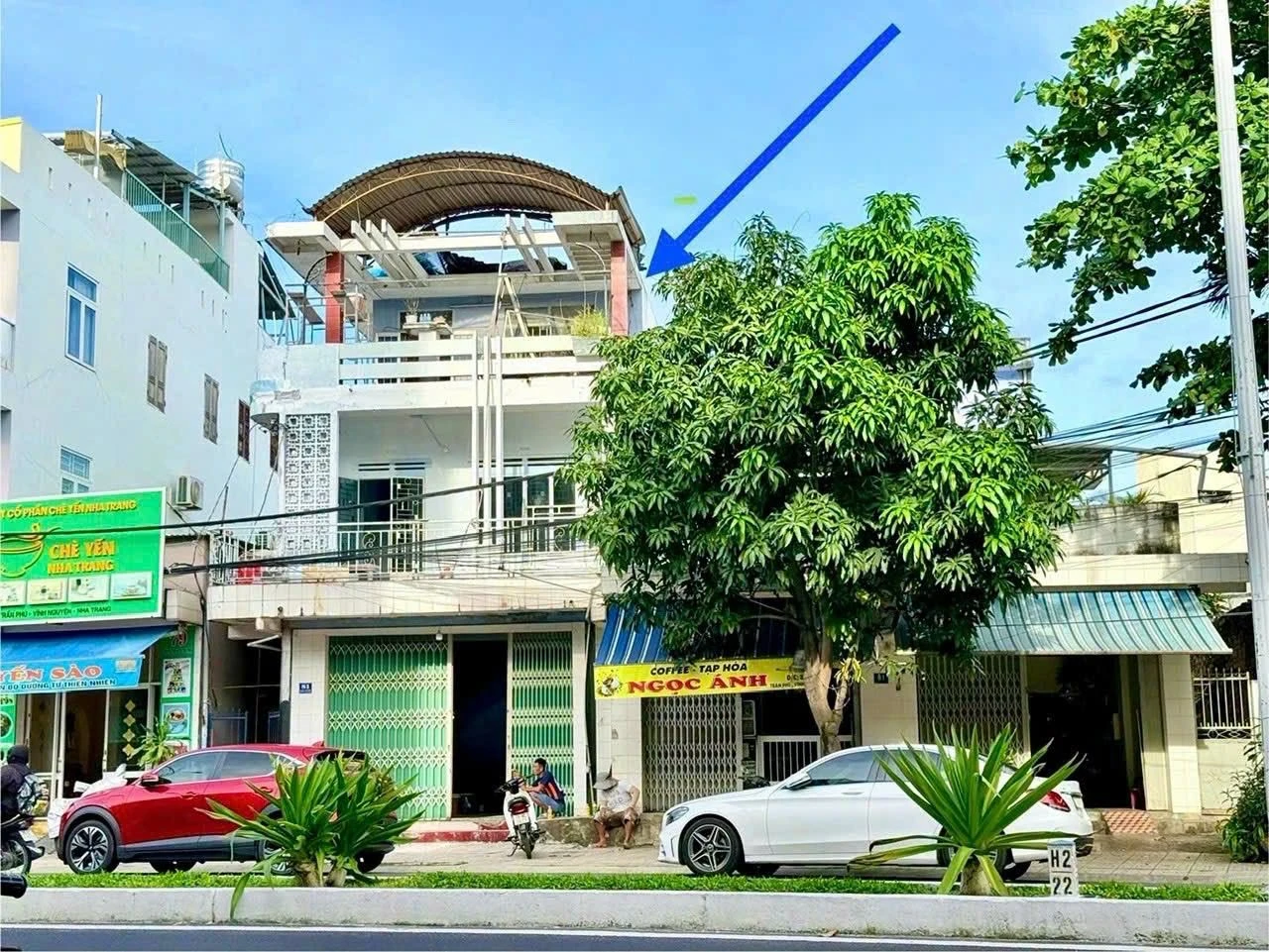 Bán nhà mặt tiền Trần Phú Nha Trang 111,7m² gần biển 17 tỷ - Ảnh 1