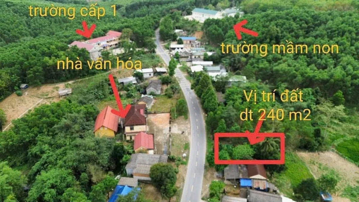 Bán đất mặt tiền Quốc lộ 49, 240m2, giá 490 triệu tại Thành phố Huế - Ảnh thu nhỏ 2