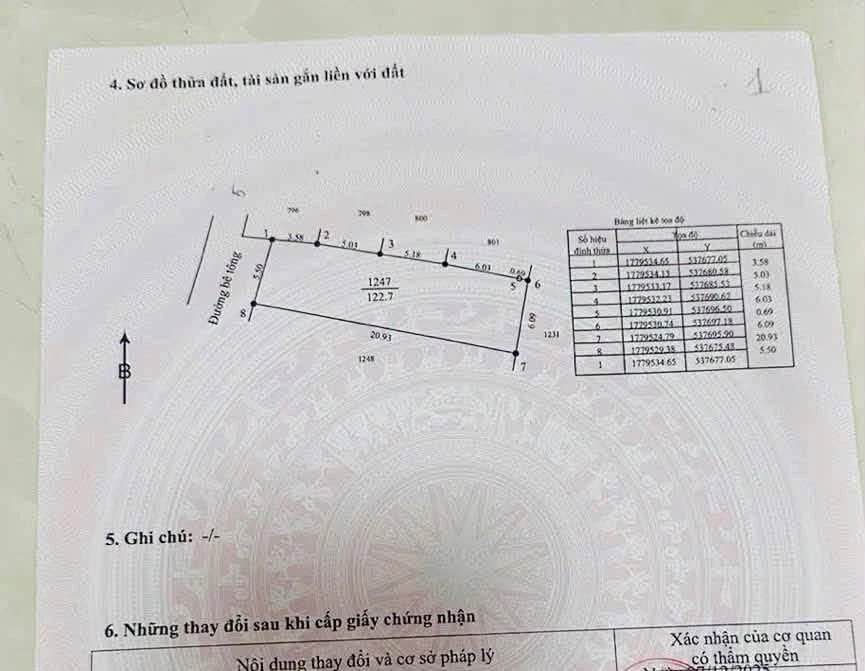 Bán đất kiệt 122m² Vân Dương, Liên Chiểu, Đà Nẵng - Ảnh thu nhỏ 4