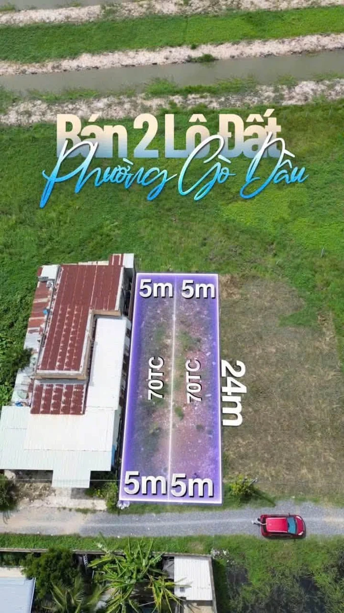 Bán đất Tây Ninh Phường Gò Dầu 120m2 giá 390 triệu - Ảnh thu nhỏ 3