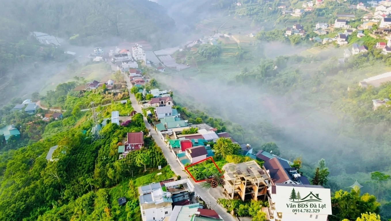 Bán lô đất view 250m² Hoàng Hoa Thám P.10 Đà Lạt 9.7 tỷ - Ảnh 1