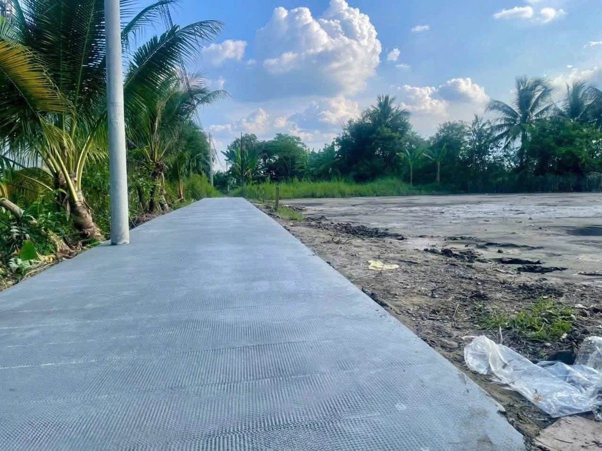 Bán 7 lô đất thổ cư Hoà Phú Long An, view kênh, mặt tiền đường 3m - Ảnh thu nhỏ 2