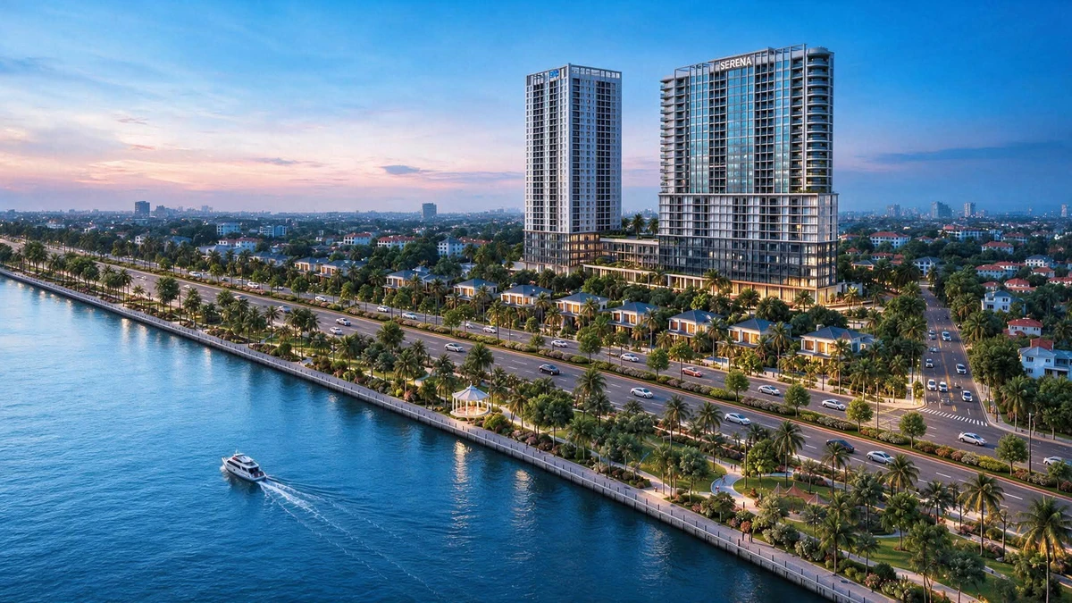 Bán căn hộ Serena Riverside 2PN 1WC 59m2 giá hỗ trợ thanh toán linh hoạt từ CĐT - Ảnh 1