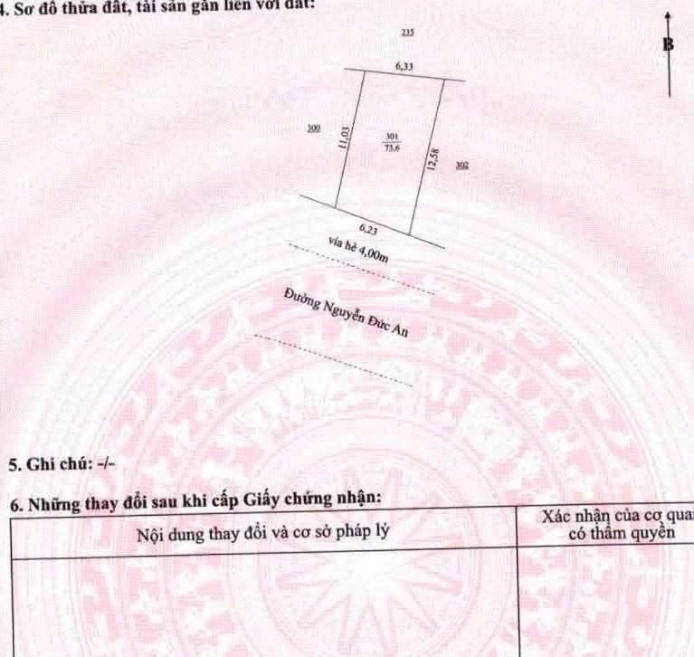 Bán đất 74m2 đường Nguyễn Đức An gần tháp đôi Sungroup, Đà Nẵng giá hơn 11 tỷ - Ảnh thu nhỏ 2