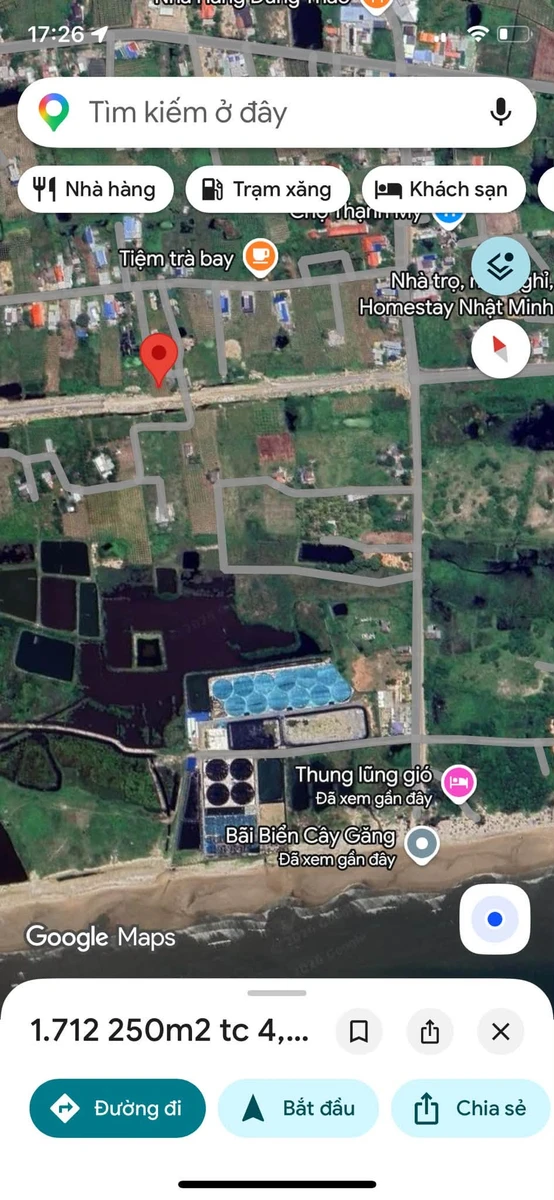 Bán đất 2 mặt tiền 1.712m² gần biển Tân Thành, Lâm Đồng - 4.5 tỷ - Ảnh thu nhỏ 3