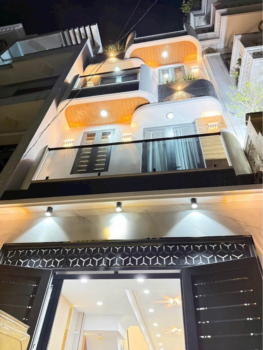 Bán nhà mới 5 tầng 56m² hẻm xe tải 6m Hương Lộ 2, Bình Tân, giá 7,4 tỷ - Ảnh 1