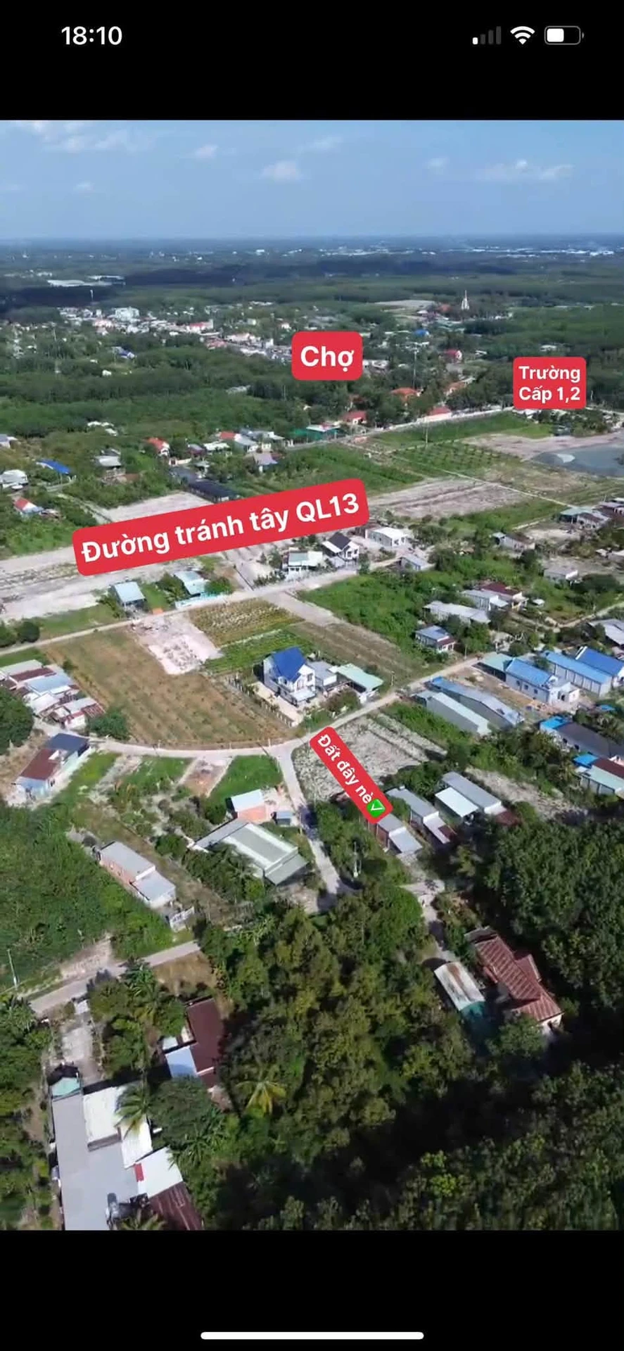 Bán đất 100m2 gần chợ Minh Long 580 triệu - Ảnh 1