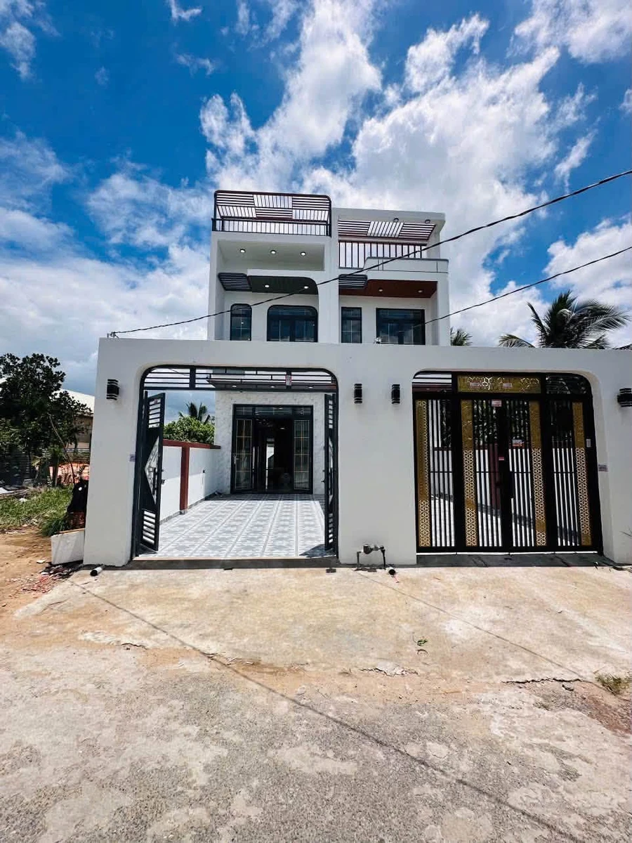 Bán nhà liên kề mặt tiền Cần Giuộc Long An 120m² 2 tỷ 950 triệu - Ảnh thu nhỏ 2