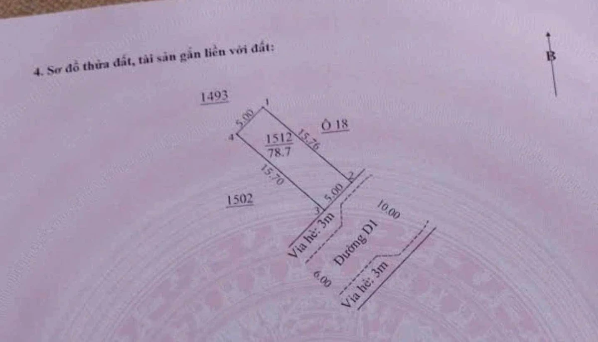 Bán đất tái định cư An Thạnh 79m² thổ cư 100% giá 2 tỷ - Ảnh thu nhỏ 3