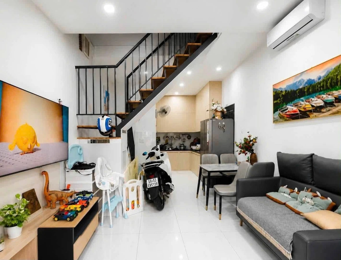 Bán nhà căn góc 2 mặt hẻm gần cầu Thủ Thiêm, Phường 22, Bình Thạnh, 4,75 tỷ - Ảnh thu nhỏ 2