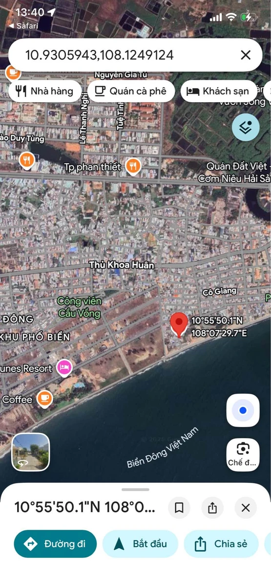 Bán đất mặt tiền Nguyễn Khuyến Phan Thiết 166m2 6 tỷ - Ảnh thu nhỏ 5