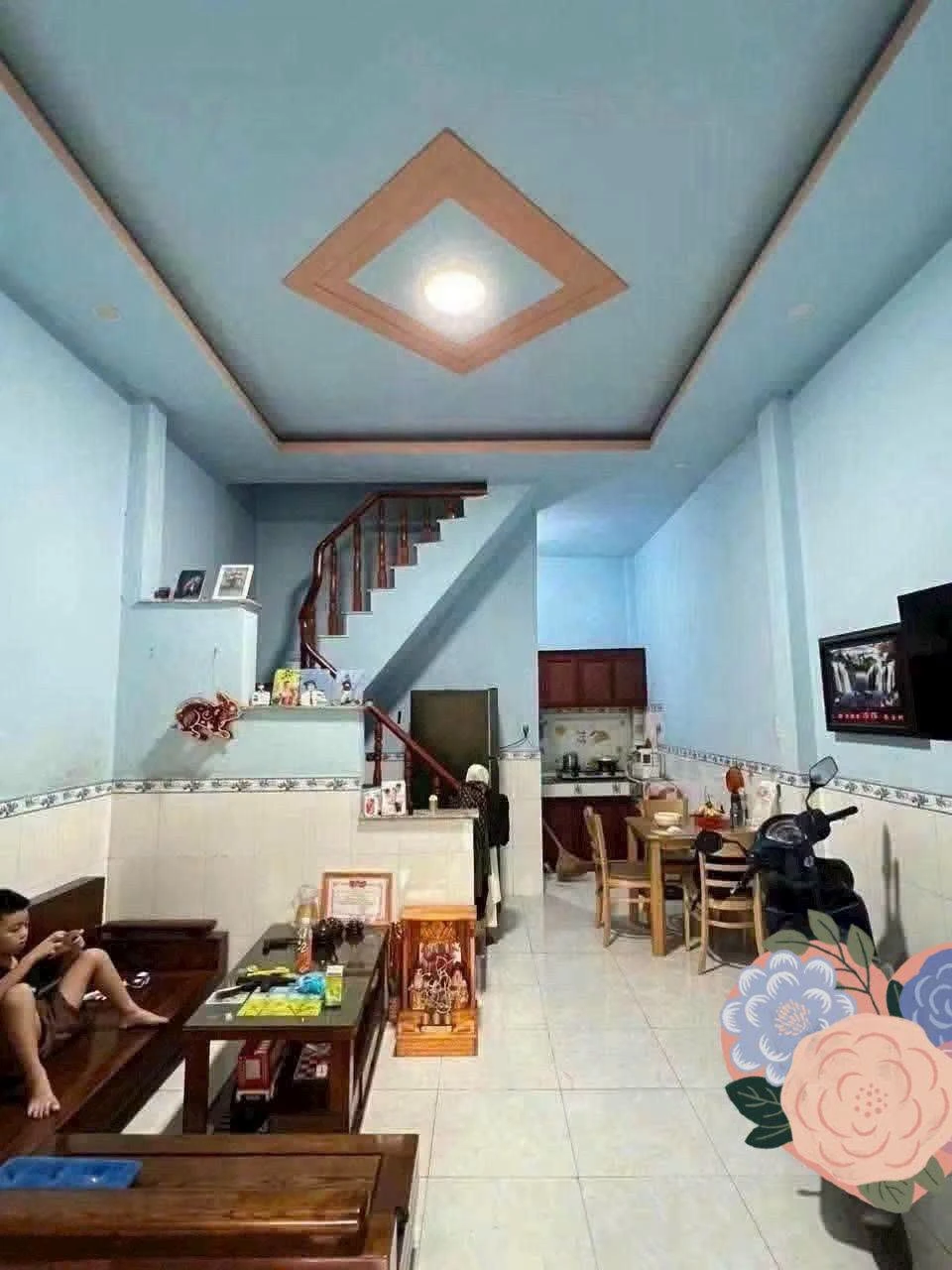 Nhà 2 phòng ngủ 40m² Tân Đông Hiệp, Dĩ An - 890 triệu - Ảnh 1