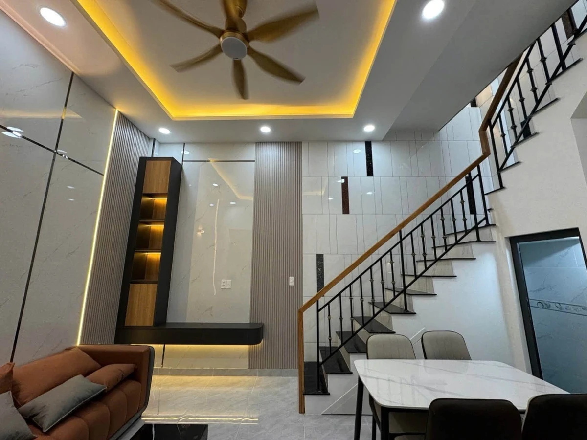 Bán nhà phố 3 tầng 2PN hẻm thông Hoàng Trọng Mậu Tân Bình - Ảnh thu nhỏ 4