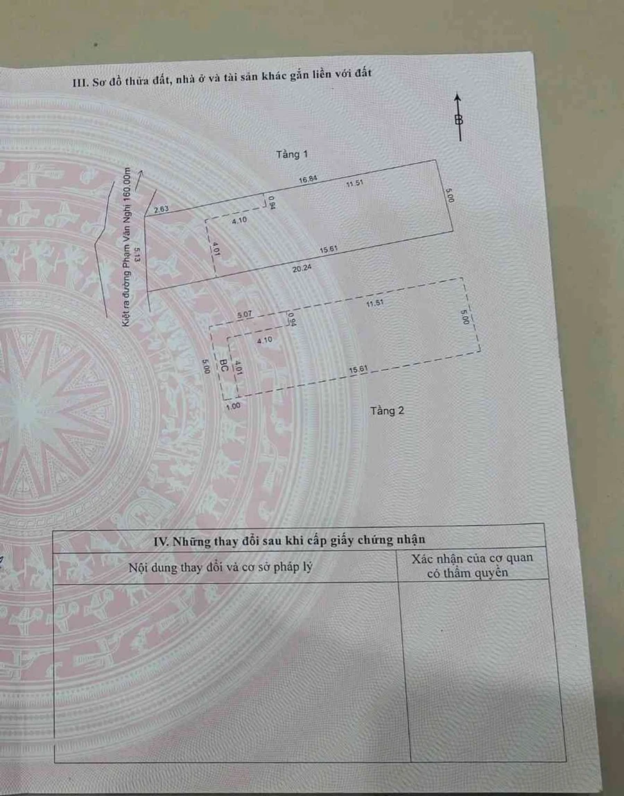 Bán đất tặng nhà 2 tầng 100m² Phạm Văn Nghị - Ảnh thu nhỏ 2