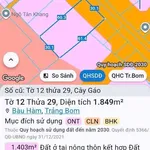Bán đất thổ cư 1849m² mặt tiền ĐT.762 Bàu Hàm, Đồng Nai, giá hơn 10 tỷ - Ảnh thu nhỏ 1