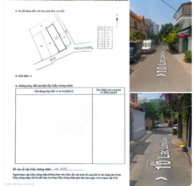 Bán đất hẻm ôtô 98m² Lạc Long Quân Vũng Tàu