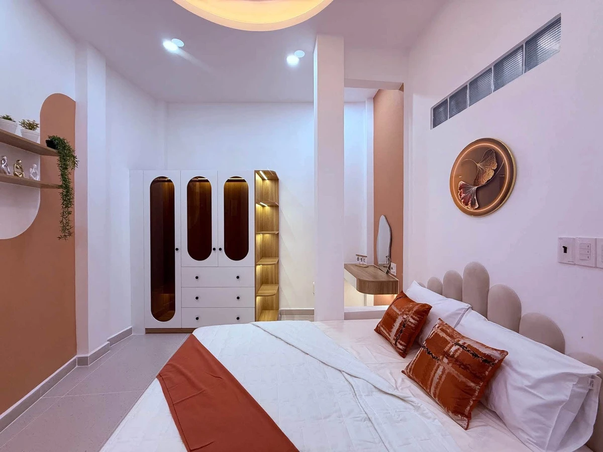 Bán nhà 3 tầng 4PN 64m² Nơ Trang Long, Bình Thạnh 6,95 tỷ - Ảnh thu nhỏ 2