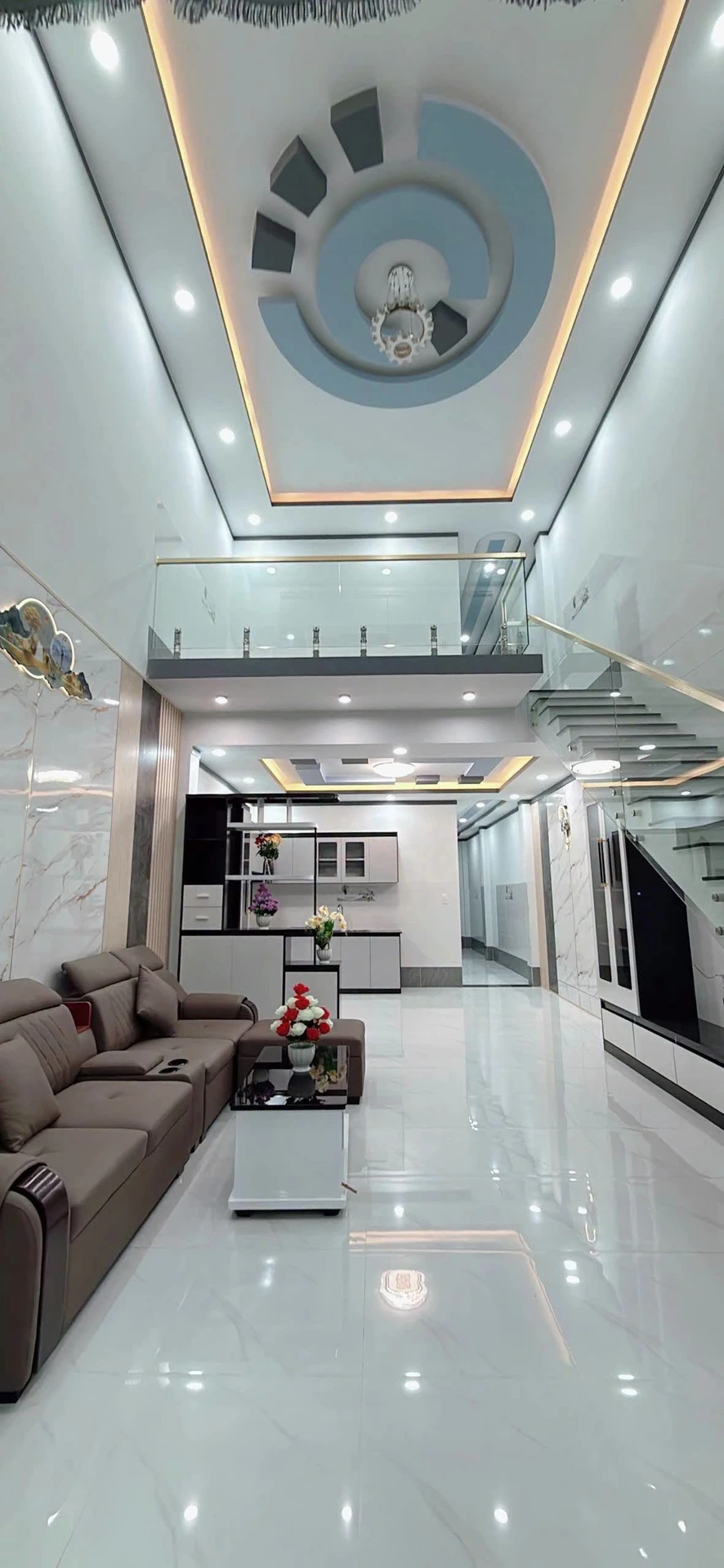 Bán nhà gác lửng mới 100% 3PN 3WC tại Cầy Xiêng, Đồng Khởi, Châu Thành, Tây Ninh - Ảnh 1