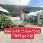 Bán nhà bê tông 10x19m Đức Hòa 2 tỷ - Ảnh thu nhỏ 1
