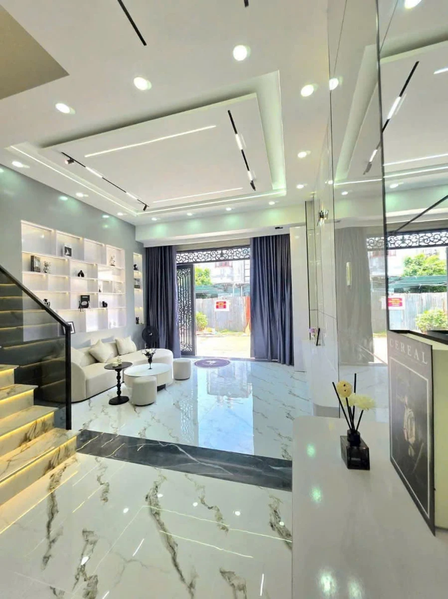 Cho thuê nhà 3PN 2WC 57.6m² Huỳnh Tấn Phát Nhà Bè 12tr/tháng - Ảnh thu nhỏ 3