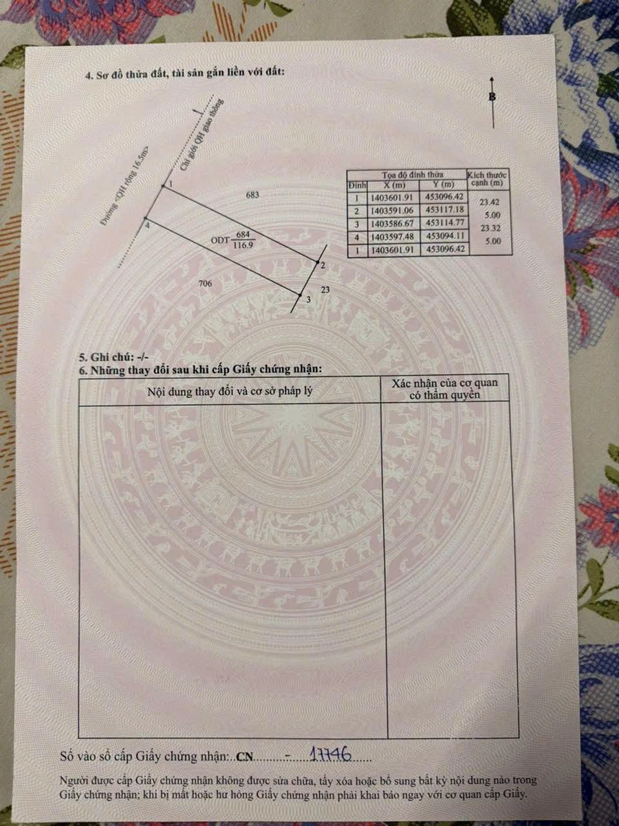 Bán đất mặt tiền 117m² Nguyễn Hồng Ưng, Bình Tân - 6,8 tỷ - Ảnh thu nhỏ 4