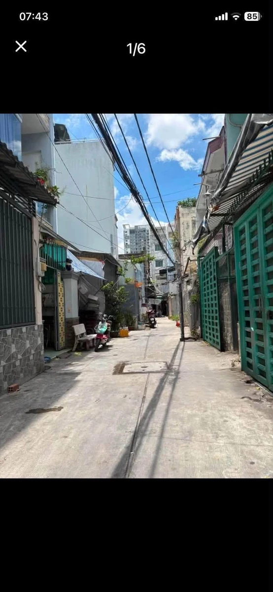 Bán nhà 5 tầng 59m² Quận 6 giá 7.6 tỷ - Ảnh 1