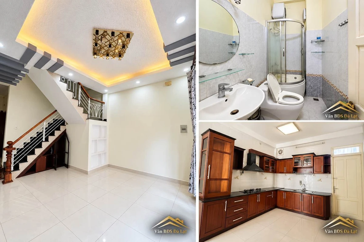 Bán nhà phố 4 tầng 52.6 m² Ngô Quyền Đà Lạt 5 tỷ 600 triệu - Ảnh 1