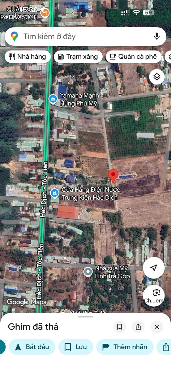Bán đất 500m2 khu phố 4 Hắc Dịch, Bà Rịa - Vũng Tàu 1.6 tỷ - Ảnh 1