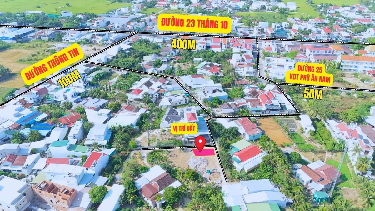 Bán lô góc đất Phú An Nam 2, Nha Trang 87,4m² - 1 tỷ 550 - Ảnh thu nhỏ 2