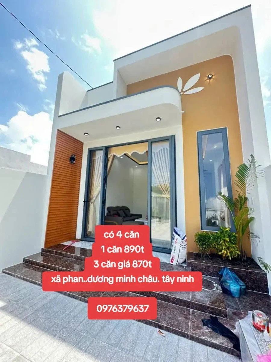 Bán nhà 165m2 xã Phan Dương, Tây Ninh, 890 triệu - Ảnh 1