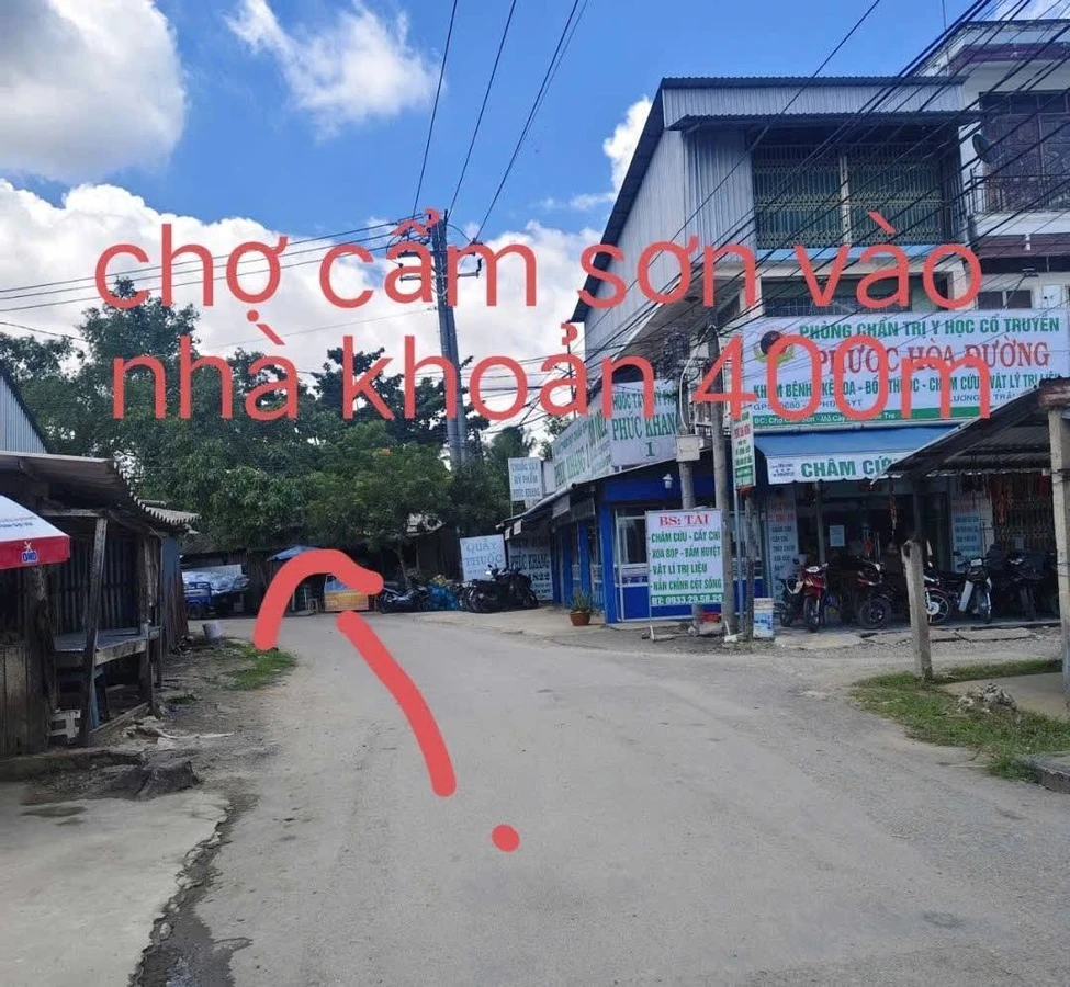 Bán đất 866,7m² sát chợ Cẩm Sơn, Bà Rịa - Vũng Tàu, 1 tỷ 590 triệu - Ảnh 1