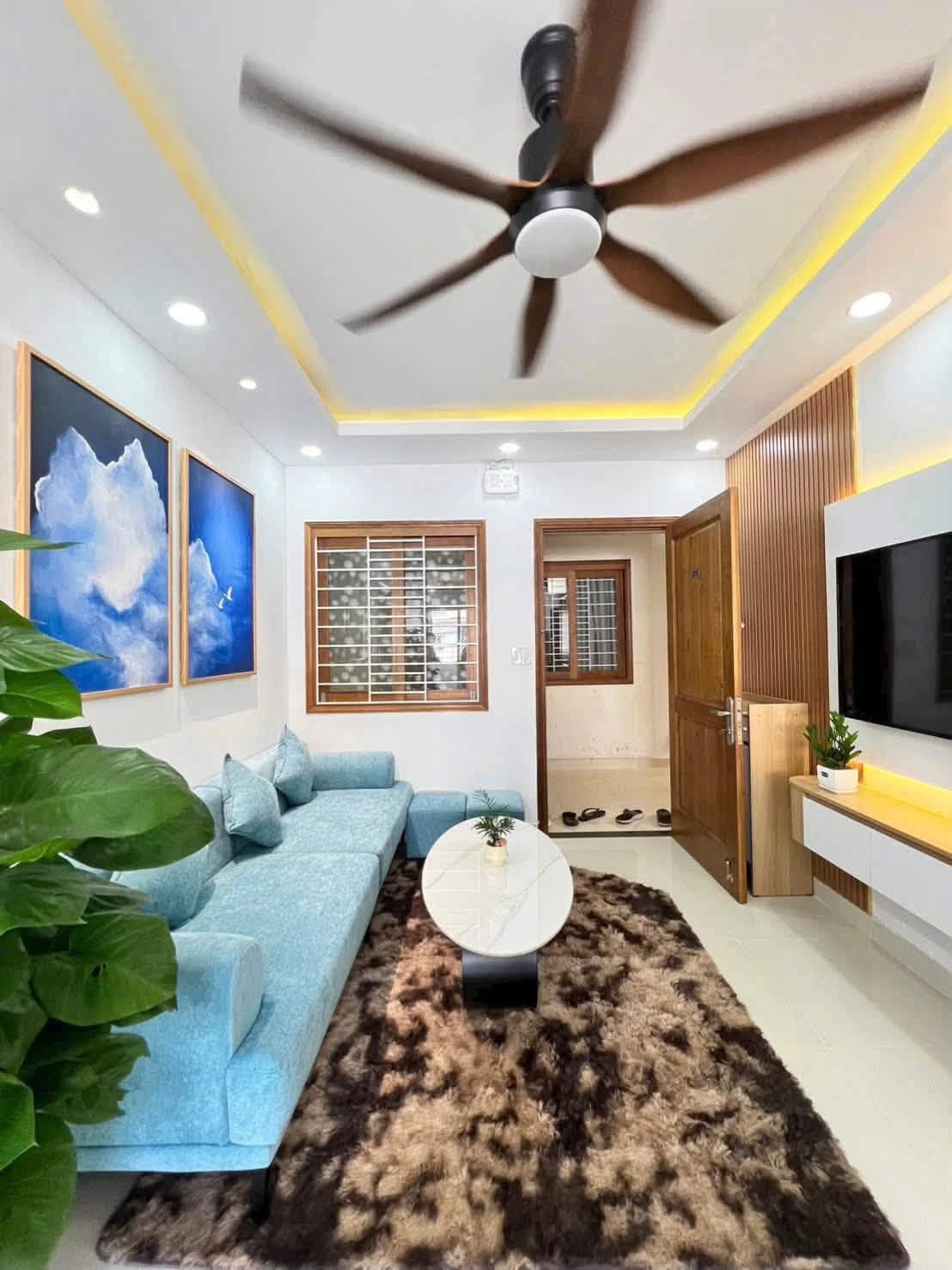 Bán căn hộ 60m2, 2 phòng ngủ, CT5 Vĩnh Điềm Trung, Bình Chánh - Ảnh 1