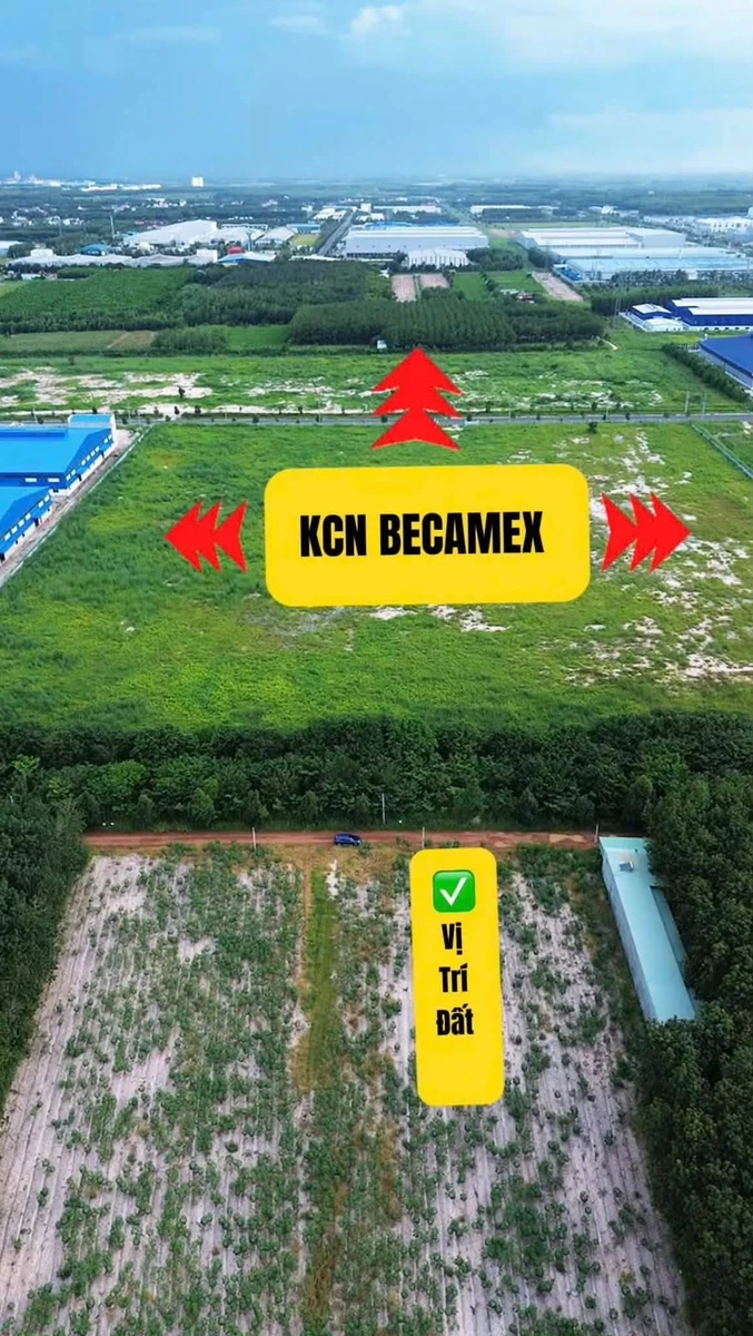 Bán đất mặt tiền 225m2 đường số 33 Minh Thành Bình Dương 590 triệu - Ảnh thu nhỏ 2